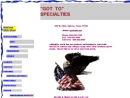 Website Snapshot of GOT TO SPECIALTIES